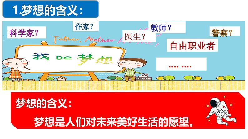 部编版初中道法7上 第一单元 少年有梦 1.3.1 做有梦想的少年 课件+教案+导学案+练习题08