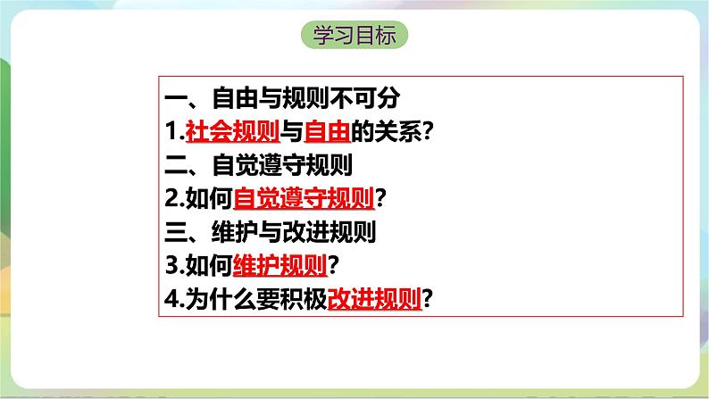 【核心素养】3.2《 遵守规则》课件—统编版道德与法治八年级上册04