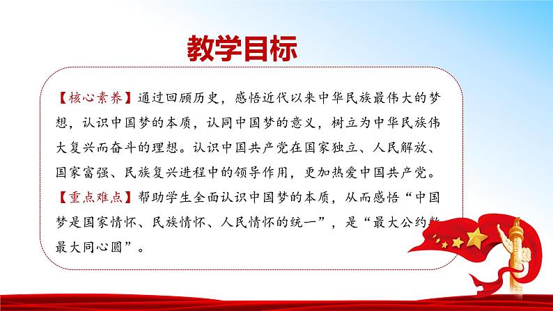 （核心素养目标）2.1 几代中国人的美好夙愿  课件+视频《习近平新时代中国特色社会主义思想》初中读本02