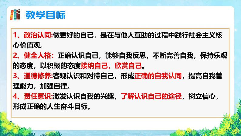 2.1 认识自己  课件-2024-2025学年道德与法治七年级上册（统编版2024）02