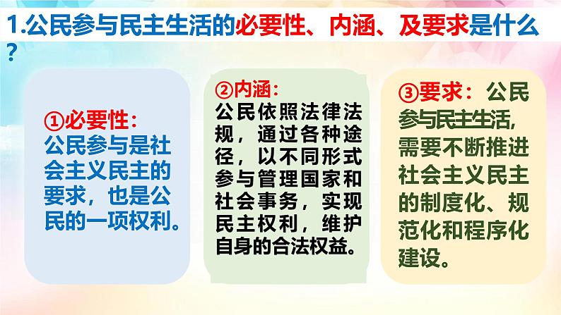 3.2参与民主生活第7页