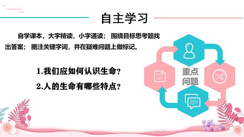 人教部编版（2024）道法七年级上册-8.1  认识生命（课件）04