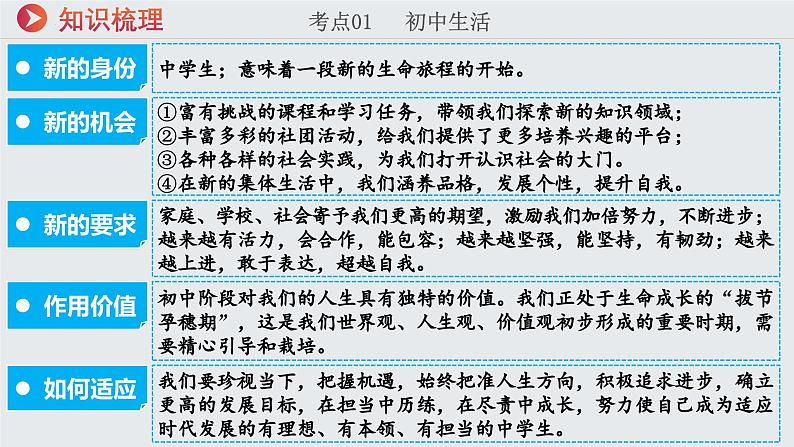 第一单元 少年有梦（单元复习课件）-【大单元教学】七年级道德与法治上册同步备课系列（统编版2024）第6页