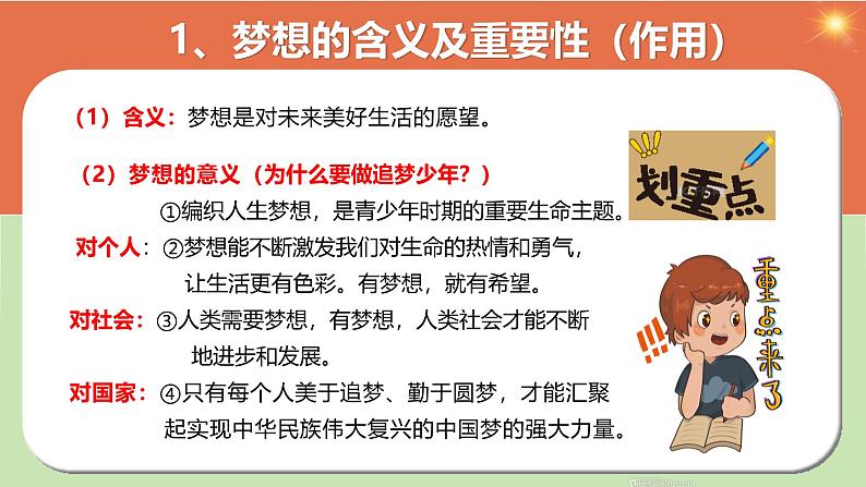 3.1 做有梦想的少年（课件）-2024-2025学年七年级道德与法治上册 （统编版2024）08