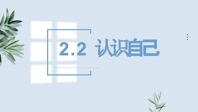 2.1 认识自己 课件- 2024-2025学年统编版道德与法治七年级上 册03