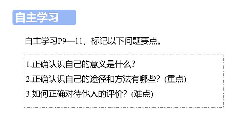 2.1 认识自己 课件-2024-2025学年统编版道德与法治七年级上册04