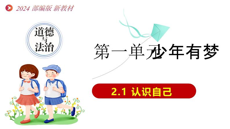 2.1 认识自己 课件-2024-2025学年统编版道德与法治七年级上册 (1)(1)第1页