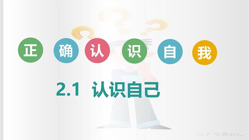 2.1 认识自己 课件-2024-2025学年统编版道德与法治七年级上册(7)01