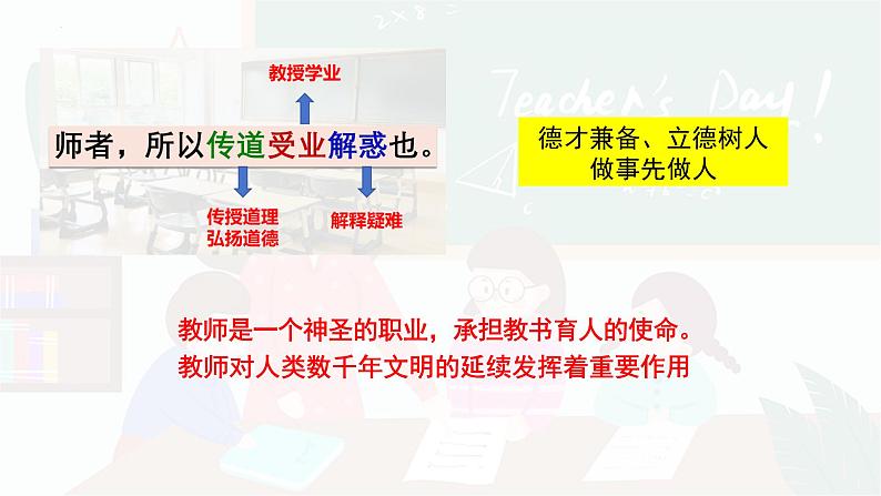 5.1 走近老师 课件-2024-2025学年统编版道德与法治七年级上册07