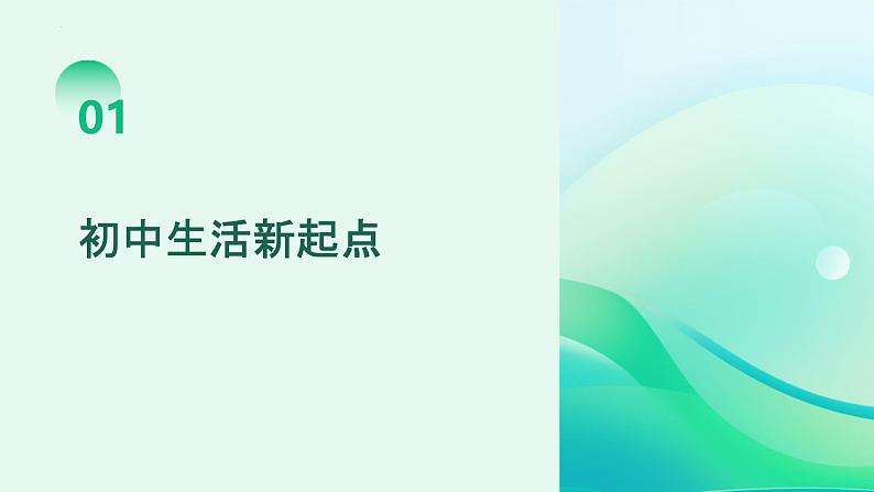 2024-2025学年统编版道德与法治七年级上册  1.1 奏响中学序曲 课件第3页