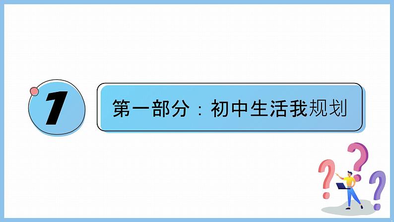 2024-2025学年统编版道德与法治七年级上册 1.2 规划初中生活 课件第8页