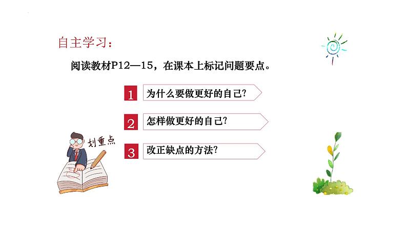 2024-2025学年统编版道德与法治七年级上册 2.2 做更好的自己 课件第3页