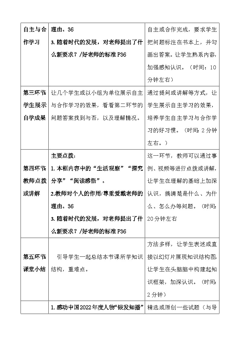 统编版（2024新版）七年级上册道德与法治第五课《和谐的师生关系》教学设计02