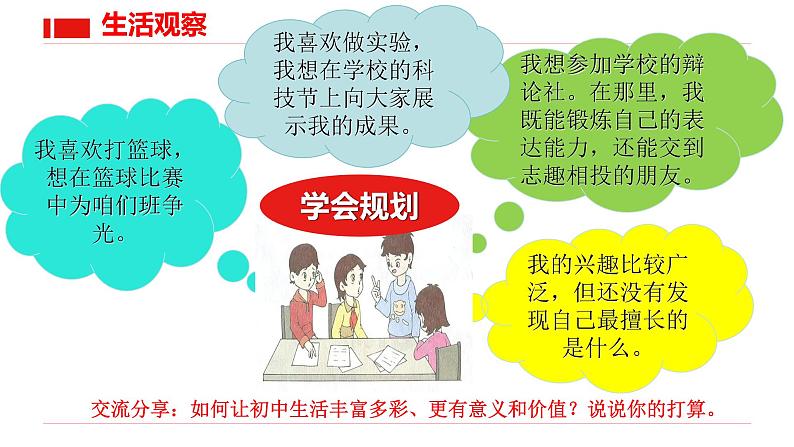 1.2 规划初中生活 课件-  2024-2025学年七年级道德与法治上册（统编版2024）第6页