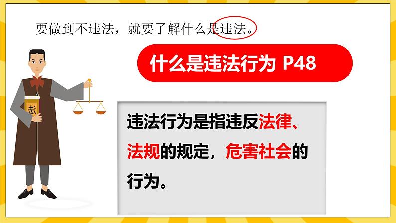 统编版道德与法治八年级上册 5.1法不可违  课件07