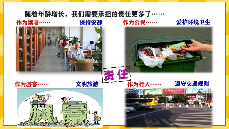 统编版道德与法治八年级上册 6.1 我对谁负责 谁对我负责  课件04