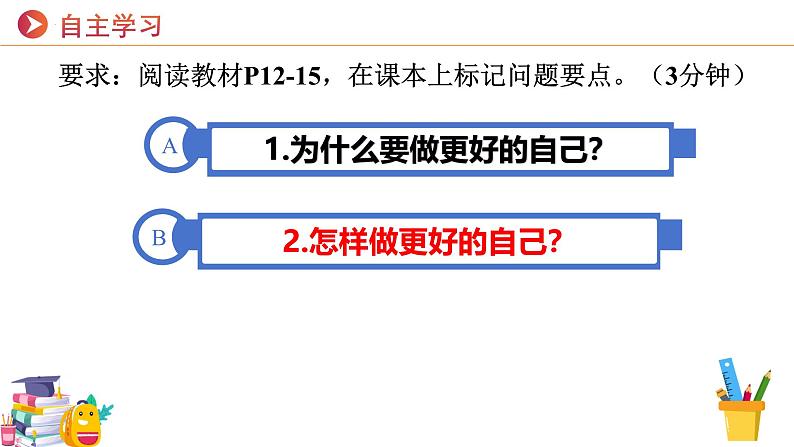 道德与法治七年级上册学年统编版（2024）2.2《做更好的自己》课件第3页