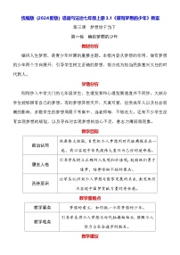 初中政治 (道德与法治)人教版（2024）七年级上册（2024）做有梦想的少年教学设计