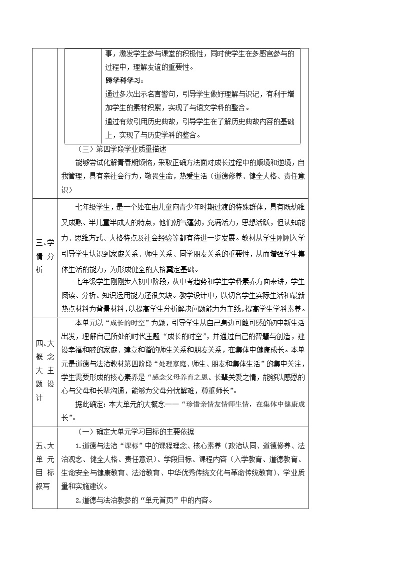【大单元整体教学】部编版道德与法治七上4.2 让家更美好（课件+大单元教学设计+课时教案）03