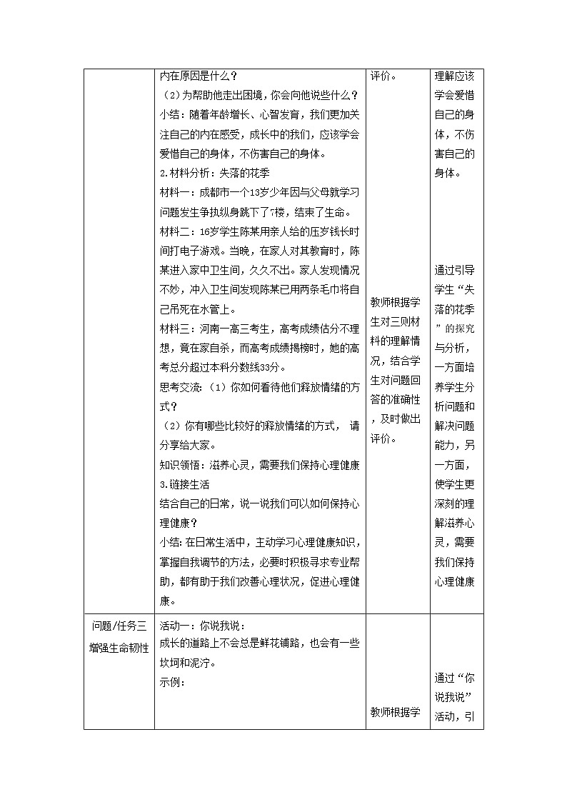 【大单元整体教学】部编版道德与法治七上10.2 滋养心灵（课件+大单元教学设计+课时教案）02