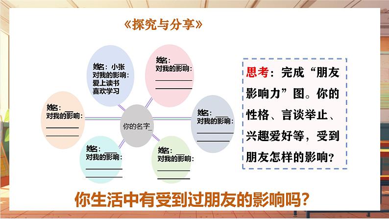 统编版七年级道德与法治 上册 第二单元 6.1 友谊的真谛 课件第6页