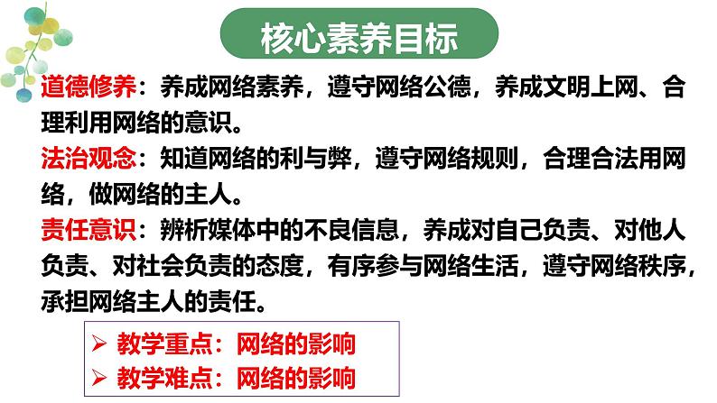 2.1 网络改变世界   课件 2024-2025学年八年级道德与法治上册 （统编版）第4页