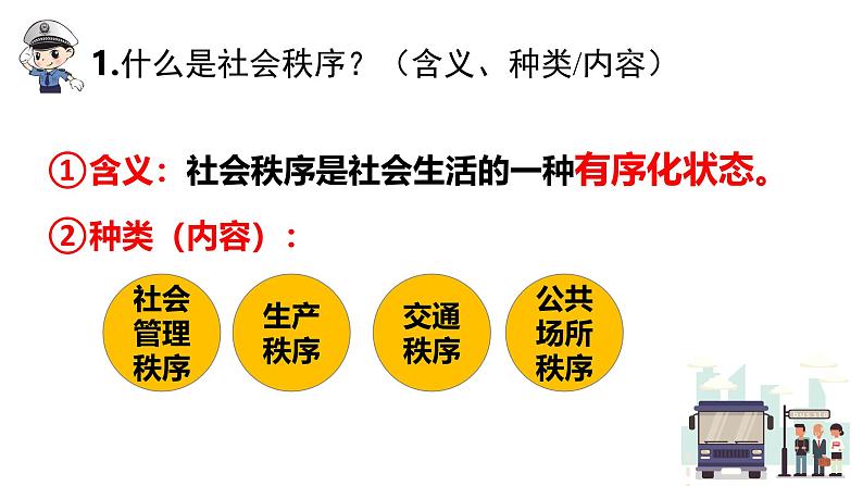 3.1 维护秩序 课件-2024-2025学年道德与法治八年级上册 统编版2024第5页