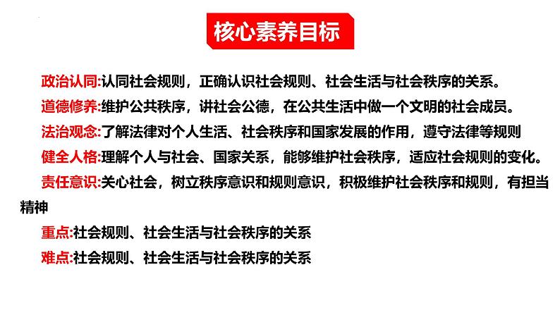 3.1 维护秩序 课件-2024-2025学年道德与法治八年级上册 统编版2024第2页