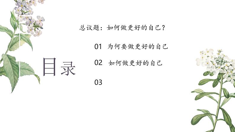 2.2 做更好的自己 同步课件-2024-2025学年道德与法治七年级上册 统编版 202402