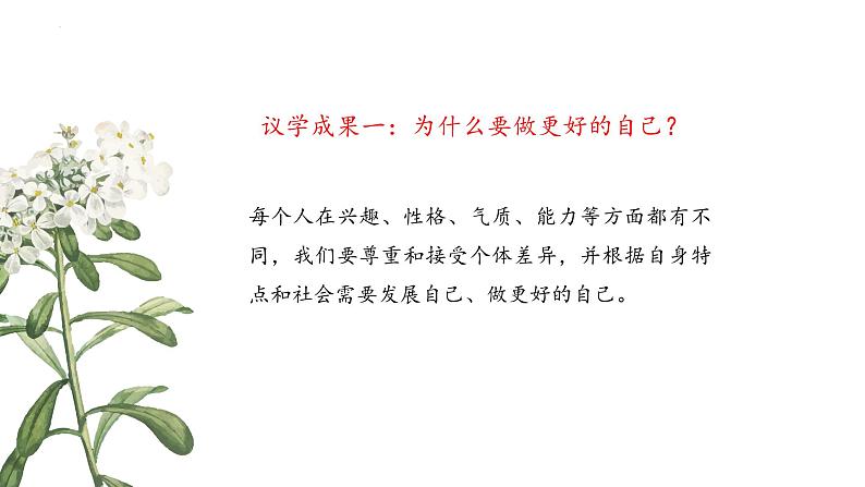 2.2 做更好的自己 同步课件-2024-2025学年道德与法治七年级上册 统编版 202403