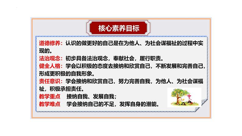 2.2 做更好的自己 同步课件-2024-2025学年道德与法治七年级上册 统编版 202402