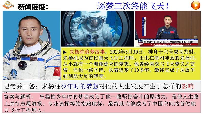 3.1 做有梦想的少年 课件-2024-2025学年统编版道德与法治七年级上册07