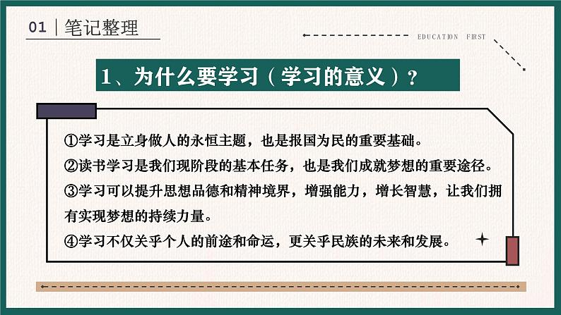 3.2 学习成就梦想 课件-2024-2025学年统编版道德与法治七年级上册第7页