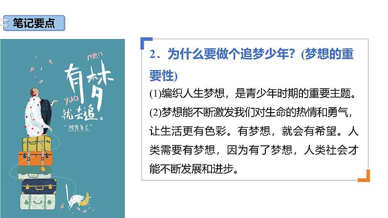 3.1 做有梦想的少年 课件-2024-2025学年统编版道德与法治七年级上册第8页