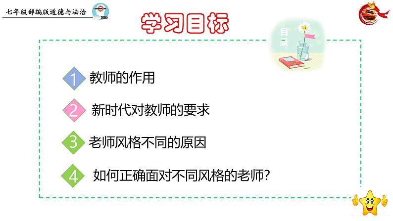 5.1 走近老师 课件-2024-2025学年统编版道德与法治七年级上册03