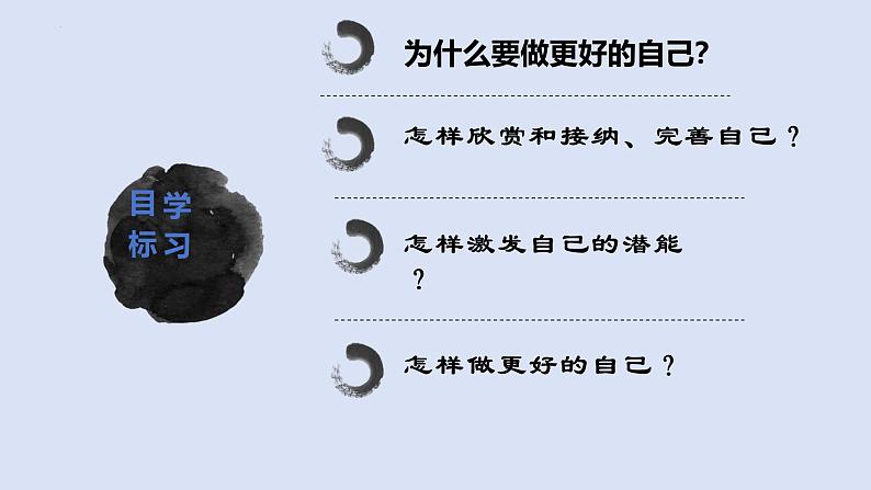 2.2 做更好的自己 同步课件-2024-2025学年道德与法治七年级上册 统编版 202404