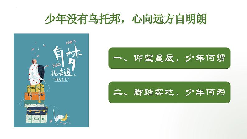 3.1 做有梦想的少年 课件-2024-2025学年道德与法治七年级上册 统编版202403