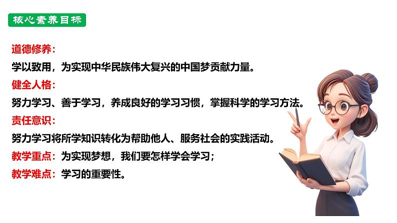 3.2 学习成就梦想 课件-2024-2025学年道德与法治七年级上册 统编版2024第2页