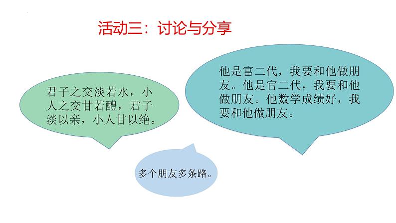 6.1 友谊的真谛 课件-2024-2025学年道德与法治七年级上册 统编版202408