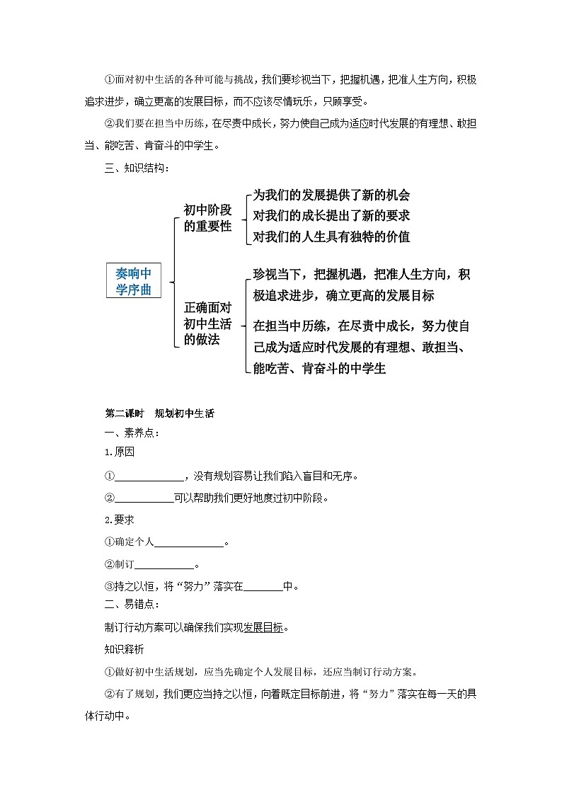【公开课】新统编版初中道法7上第一单元  少年有梦复习课件+教学设计+单元测试卷一（含答案解析）02