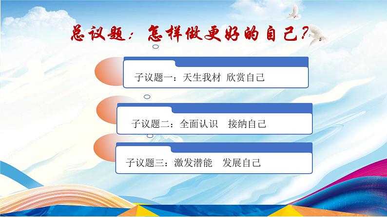 2.2 做更好的自己【课件】2024-2025学年七年级上册道德与法治 统编版202402