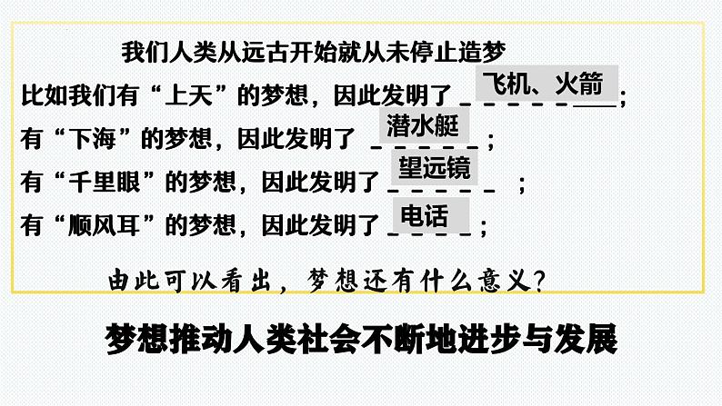 3.1 做有梦想的少年  【课件】2024-2025学年七年级上册道德与法治 统编版202408