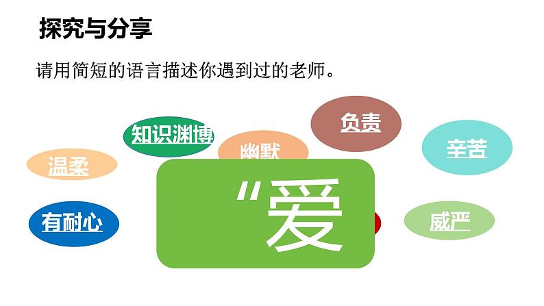 5.1 走近老师 课件-2024-2025学年统编版道德法治七年级上册第5页