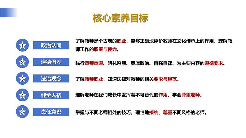 5.1 走近老师 课件-2024-2025学年统编版道德与法治七年级上册(5)第3页