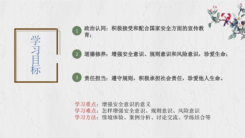 9.1 增强安全意识 【课件】2024-2025学年七年级上册道德与法治 统编版2024）03