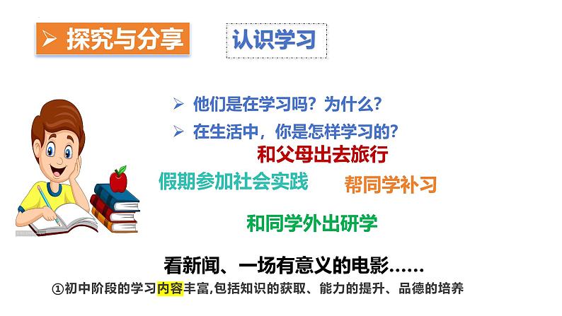 3.2 学习成就梦想 课件-2024-2025学年统编版道德与法治七年级上 册第8页