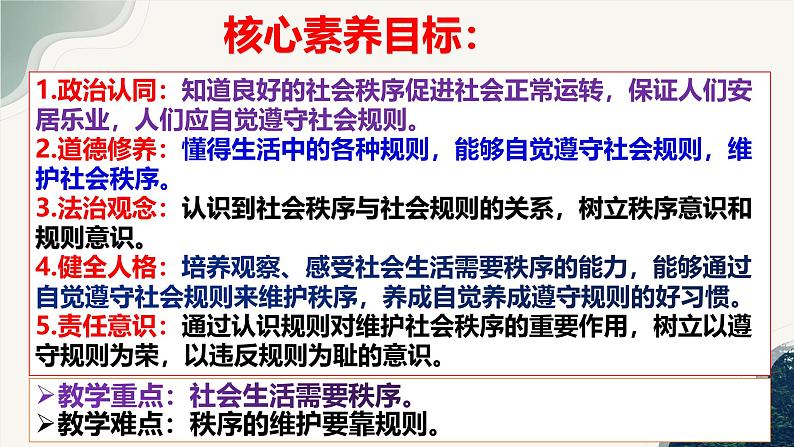 3.1 维护秩序 课件-2024-2025学年统编 版道德与法治八年级上册03