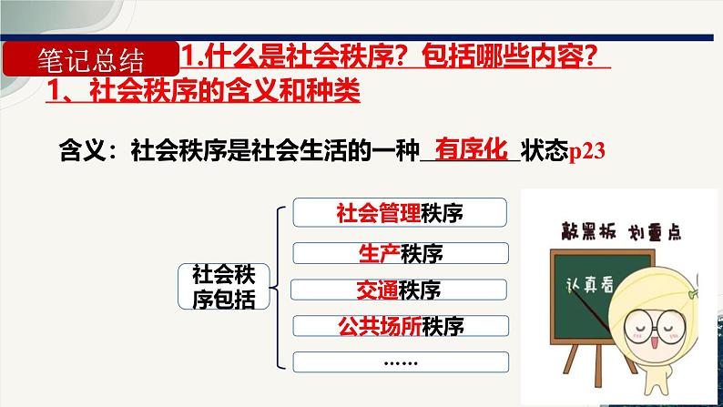 3.1 维护秩序 课件-2024-2025学年统编 版道德与法治八年级上册08