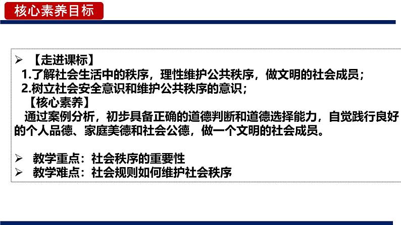 3.1 维护秩序 课件-2024-2025学年统编版道德与法治八年 级上册第3页