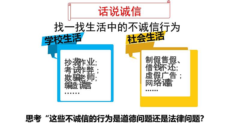 4.3 诚实守信 课件-2024-2025学年统编版道德与法治八年级上册第7页